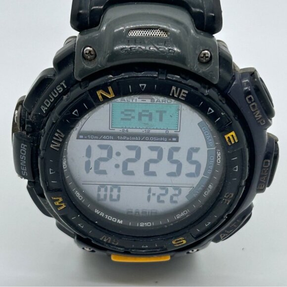Casio Pathfinder Digital Watch PAG40 With Altimeter Barometer Working READ - Picture 11 of 14